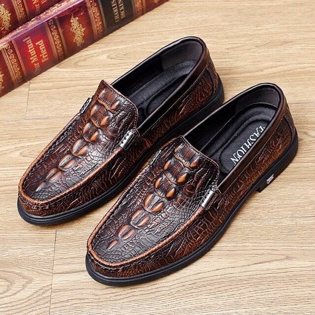 Tamja-New Handmade Men Genuine Leather Moccasins