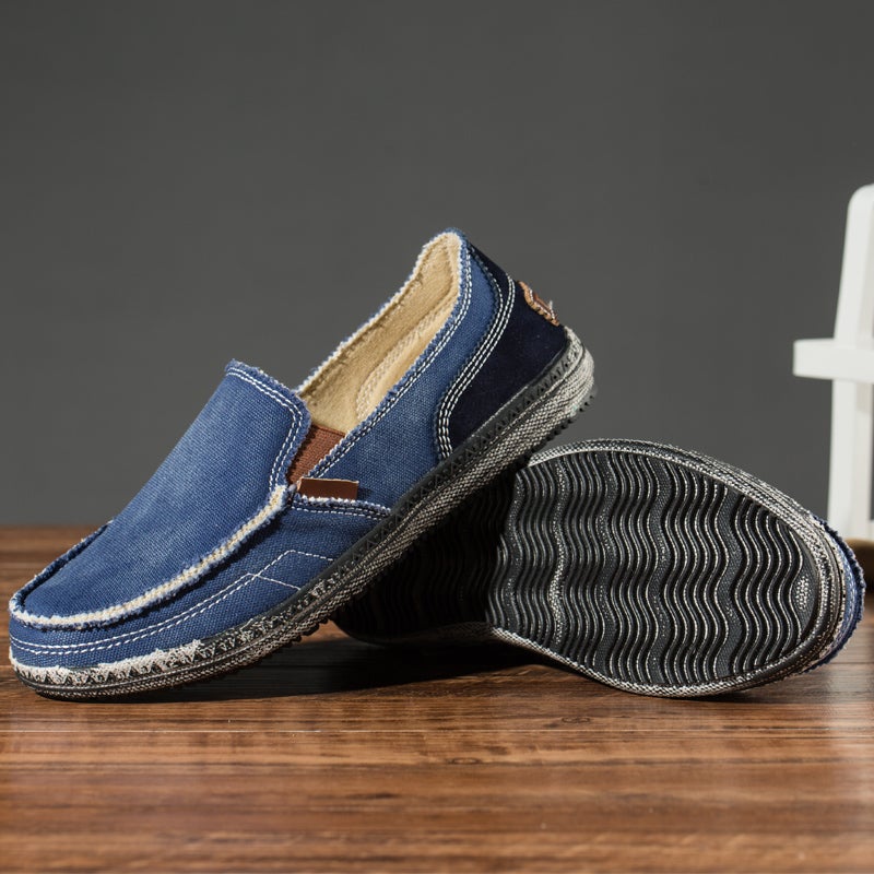 Tamja-Men Classic Washed Loafers