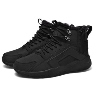 Fur Boots Fashion Men Winter Shoes