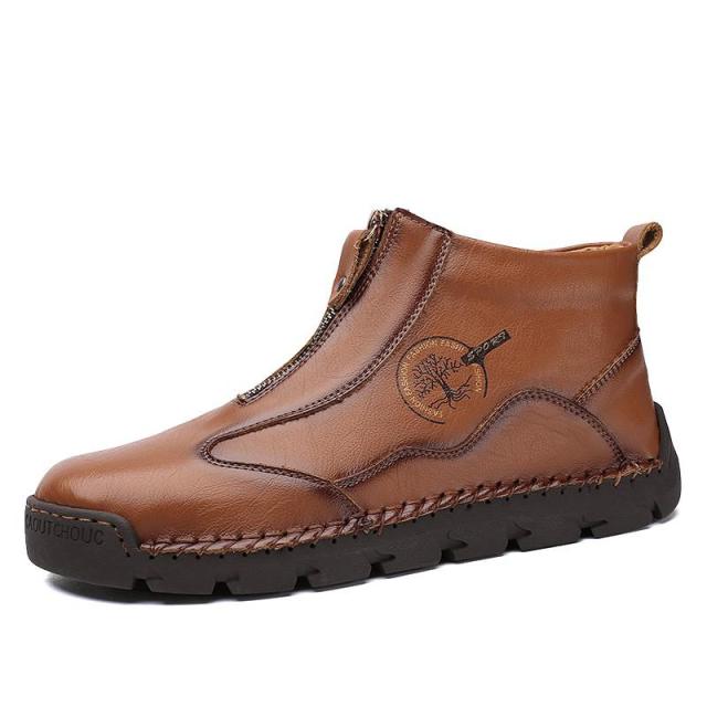 Tamja-Men Handmade Vintage Ankle Boots