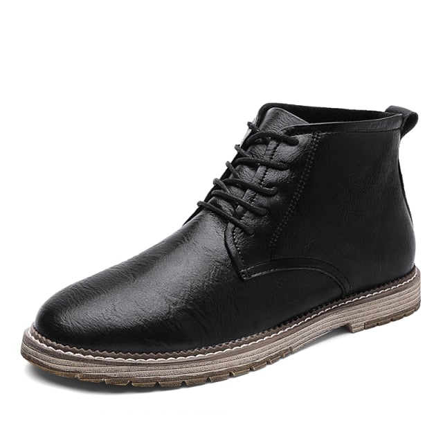 Tamja-Mens Fashion Casual Ankle Boots