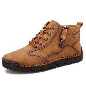 Tamja-Fashion Suede Leather Men's Boots
