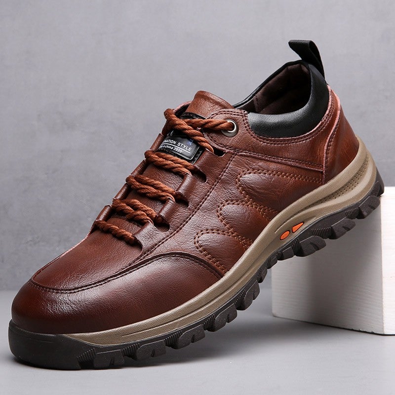 Tamja-New Fashion Men Leather Casual Shoes
