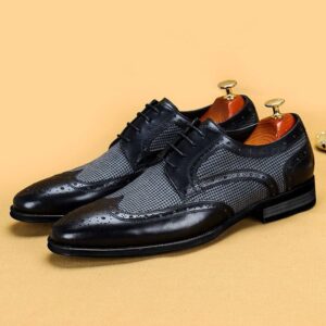 Tamja-2022 Men Business Splicing Shoes