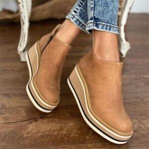 Tamja-New Fashion Platform Women Ankle Boots