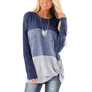 Tamja-Women Autumn Winter Casual Loose T-Shirt