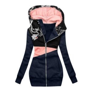 Tamja-Autumn Winter Oversized Hoodie Coat